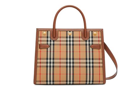 burberry tote check|burberry tote bag on succession.